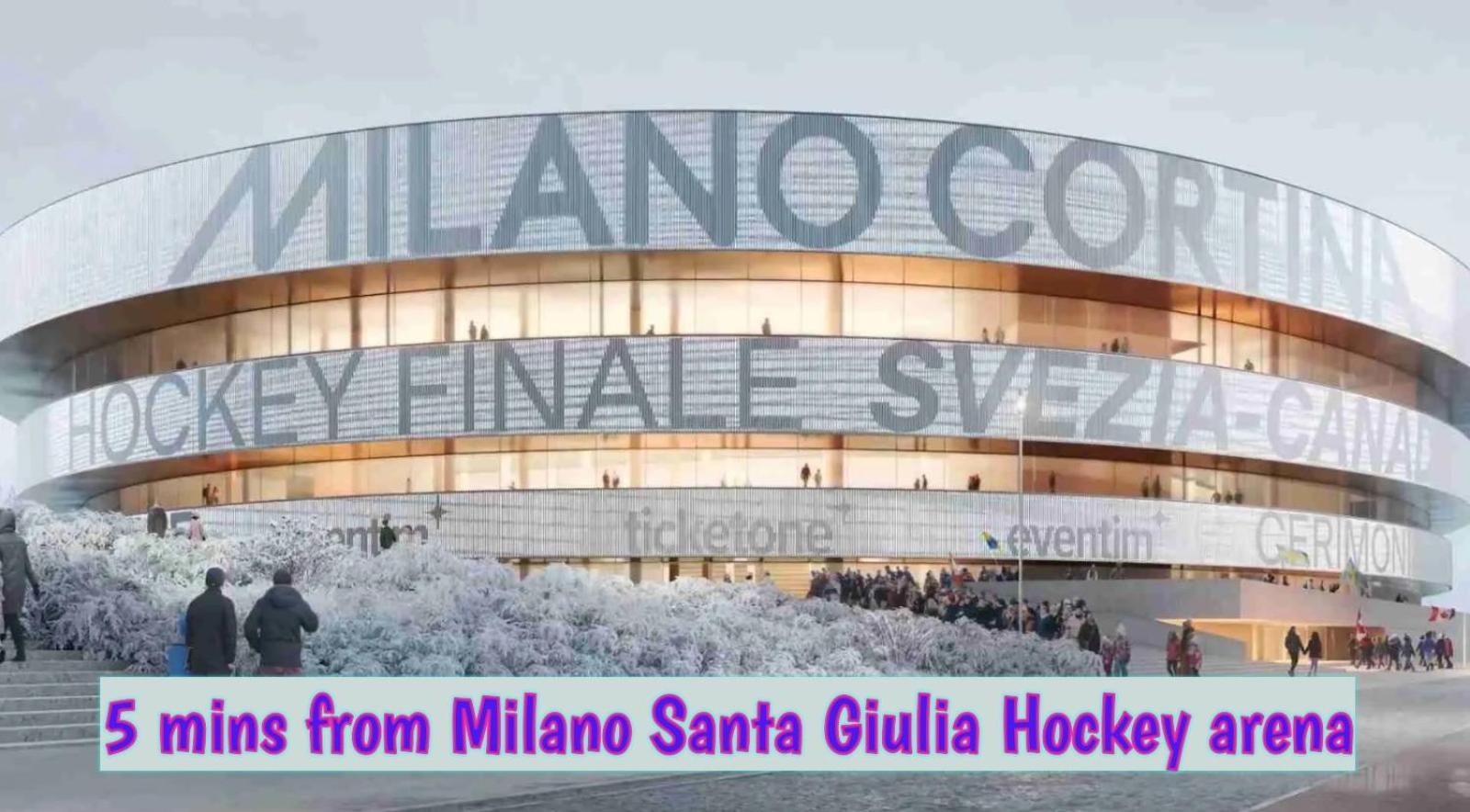 Апартаменти Mini Loft Fabrique - Milano Santa Giulia Hockey Arena Екстер'єр фото